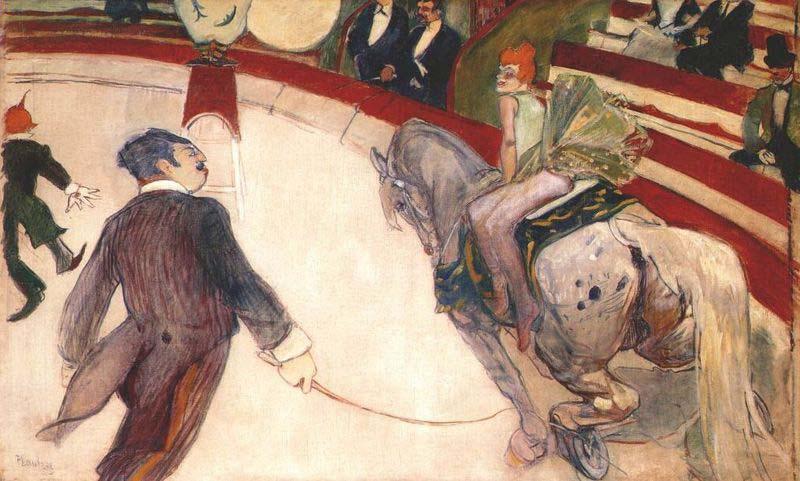 Henri de toulouse-lautrec At the Circus Fernando oil painting image